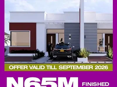 2 Bedroom Bungalow — Behind RCCG Redemption Camp Treasure Parks and Gardens Phase 1, Simawa, Ogun
