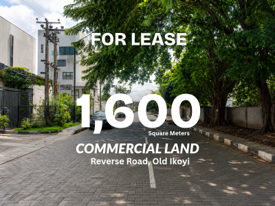 1,600 Sqm Prime Commercial Land, Reeve Road, Ikoyi, Lagos, Commercial Land for Rent