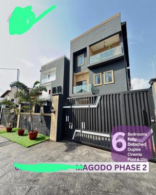 Luxury 6 Bedroom Detached House with a Room Boys & Pool, Magodo Shangisha Phase  2, Lagos, Gra Phase 2, Magodo, Lagos, Detached Duplex for Sale