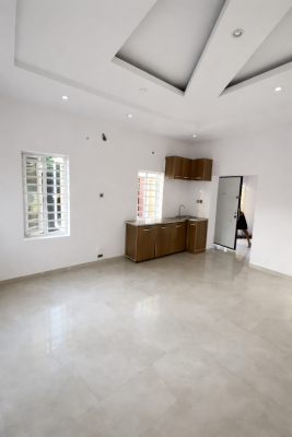 Standard 1bedroom Flat Ground-floor with Wardrobe, Chevron Drive, Lekki, Lagos, Mini Flat (room and Parlour) for Rent
