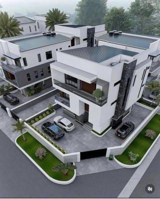 Newly Built 5 Bedroom Fully Detached Duplex with Bq, Adeniyi Jones, Ikeja, Lagos, Detached Duplex for Sale