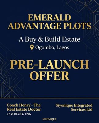 The Early Access Opportunity You Shouldnt Miss 100% Dry, Ogombo, Ajah, Lagos, Residential Land for Sale