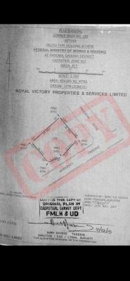 Distress: 460sqm Commercial Plot, Gaduwa Estate, Gaduwa, Abuja, Commercial Land for Sale