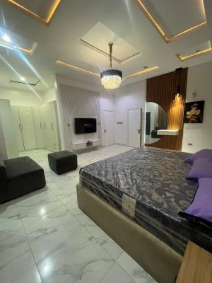 Fully Furnished Ensuit Large Masters Bedroom Upstairs with Balcony, Raufu Obitayo Street, Idado, Lekki, Lagos, Semi-detached Duplex for Rent