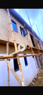 Newly Built  Spacious 2bedroom Upflat All Room En-suite, Gbagada, Lagos, Detached Duplex for Rent