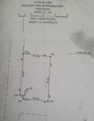 Land in Bogije, Close to The Express, Bogije, Ibeju Lekki, Lagos, Mixed-use Land for Sale