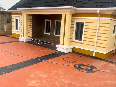 Efficiently Built 3bedroom Bungalow with a Room BQ