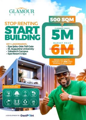 Residential Land, Near Yaba Tech Epe Campus, Epe, Lagos, Residential Land for Sale