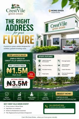 Residential Land, Near The Sagamu Gold Refinery, Mowe Ofada, Ogun, Residential Land for Sale