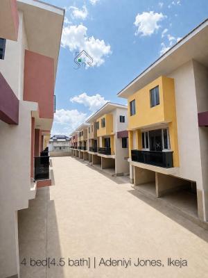 Newly Built 17unit of Luxury 4 Bedroom Terrace*, Off Adeniyi Jones, Ikeja, Lagos, Terraced Duplex for Rent