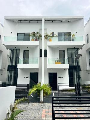 Well Built 4 Bedroom  Semi Detached Duplex with Bq in a Secured Estate, Chevron, Lekki, Lagos, Semi-detached Duplex for Sale