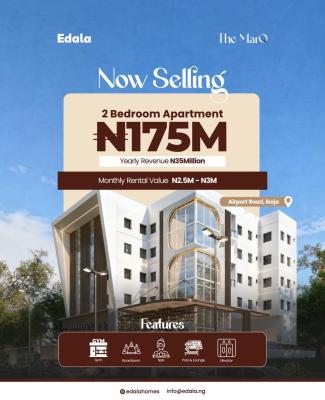 Cash Generating Furnished 2 Bed Apartment with Amazing Facilities, Well Positioned Shortlet 6mins From International Airport, Ikeja, Lagos, Block of Flats for Sale