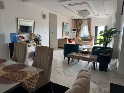 Luxury Furnished 3bedroom, Chevron Drive Paradise Estate, Lekki Phase 2, Lekki, Lagos, Flat / Apartment for Rent