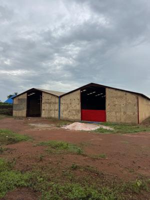 2 Bay Warehouse + Sitting on 10,000 Sqm of Land + Borehore, Light Etc, Industrial Area, Ogere Interchange, Km 46, Ogun, Warehouse for Rent