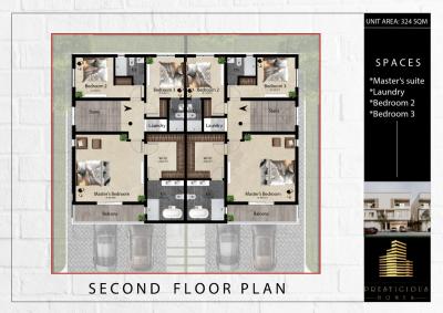 Brand New 4-bedroom Semi-detached Duplex with Bq, Lagoon District, Lekki Phase 1, Lekki Phase 1, Lekki, Lagos, Semi-detached Duplex for Sale