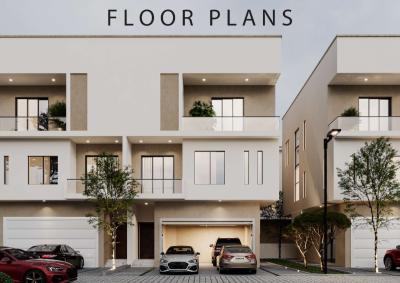 Brand New 4-bedroom Semi-detached Duplex with Bq, Lagoon District, Lekki Phase 1, Lekki, Lagos, Semi-detached Duplex for Sale
