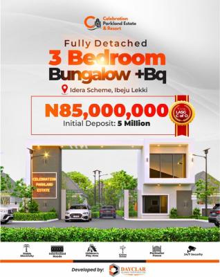 3 Bedroom Bungalow with Bq, Iderea Scheme ,eleko, Eleko, Ibeju Lekki, Lagos, Detached Bungalow for Sale