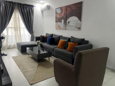 Fully Furnished 2 Bedroom Apartment with Excellent Facilities, Ikota, Lekki, Lagos, Flat / Apartment for Rent