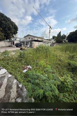 950sqm  Bareland, Victoria Island (vi), Lagos, Land for Rent