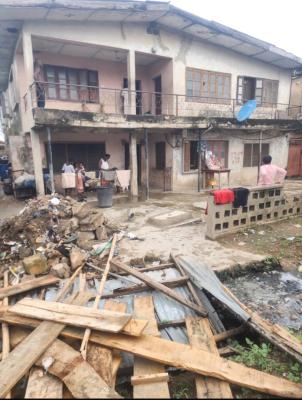 a Land with a Demolishable Storey Building, Ketu, Lagos, Mixed-use Land for Sale