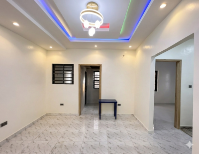 a Relatively Newly Built 2 Bedroom Flat, Cement, Ikeja, Lagos, Flat / Apartment for Rent