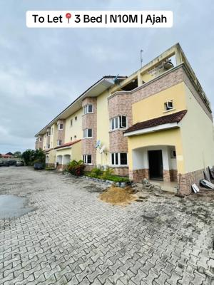 3 Bedroom Terrace Duplex, Ajah, Lekki, Lagos, Terraced Duplex for Rent