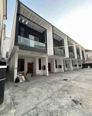 Luxury 3bedroom Terrace Diplex with Bq, 2nd Toll Gate By Sw, Lekki, Lagos, Terraced Duplex for Rent