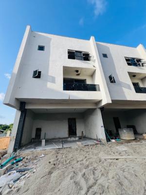 Standard Newly Built 4 Bedroom Terrace Duplex with Bq, Solar, Stunningly Designed Home with Solar, Bq, Garage in an Estate, Surulere, Lagos, Terraced Duplex for Sale