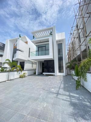Contemporary 5-bedroom Fully Detached Duplex with Bq & Swimming Pool, Chevron, Lekki, Lagos, Terraced Duplex for Sale