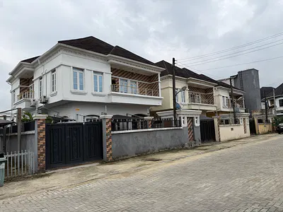 5 Bedroom Fully Detached Duplex with a Domestic Room and Security Post