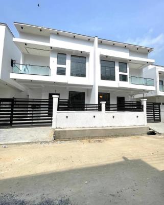 Brand New 4 Bedroom Semi Detached Duplex with Bq and Solar, Ajah, Ajah, Lagos, Semi-detached Duplex for Rent