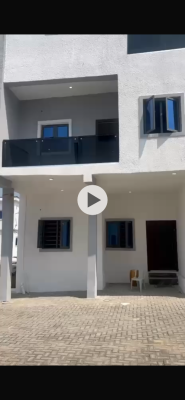 4 Bedroom Terrace Duplex, Monastery Road, Sangotedo, Ajah, Lagos, Terraced Duplex for Sale