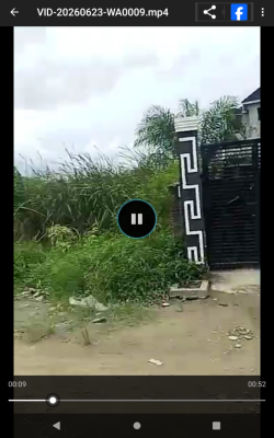 ️ Land Land ️  Now Ready to Sell Full Plot of Land, Fenced and Gat, Silver Point, Badore, Ajah, Lagos, Land for Sale