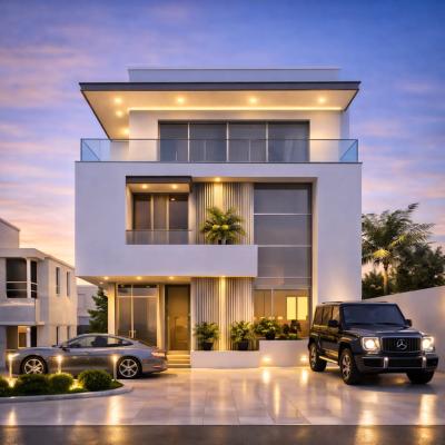Osapa London   5 Bedroom Luxury Fully Detached Duplex  -fully Automate, Standby Solar Inverter  -elevator  -cinema -gym -dry and Wet Kitchens, Osapa, Lekki, Lagos, Detached Duplex for Sale