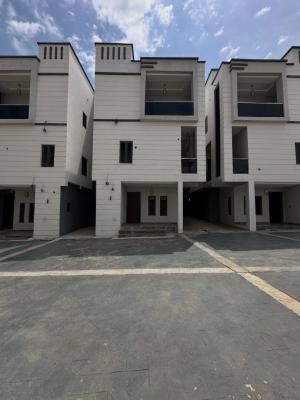 New 5 Bedroom Terrace Duplex + 2 Living Room + Boys Quarters, Wuye, Abuja, Terraced Duplex for Sale