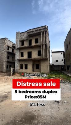 5 Bedrooms Detached Duplex in a Highly Secured Estate/ Private Compoun, Dawaki, Gwarinpa, Abuja, Detached Duplex for Sale