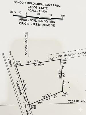 3000 Sq Meter for Joint Venture in Prime Location of Ajao Estate