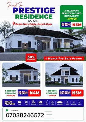 Land for 4 Bedroom Fully Detached Penthouse