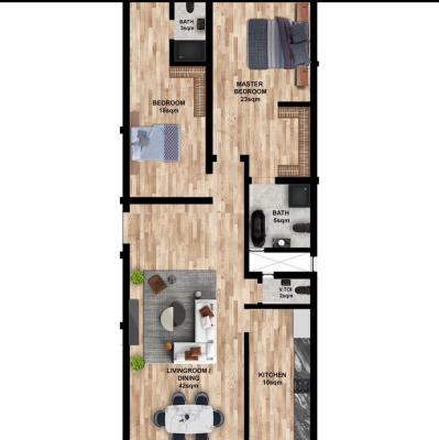 Luxury 2 Bedroom (Orange Island)
