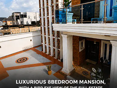 Luxurious 8 Bedroom Fully Detached Duplex + BQ, & Large Penthouse