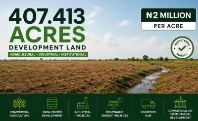 407.41 Acres Development Land (Agricultural, Industrial & Institution)