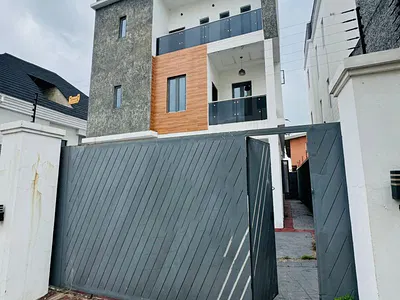 Newly Built 5-Bedroom Fully Detached Duplex with BQ, Gatehouse & Study — Magodo, Lagos