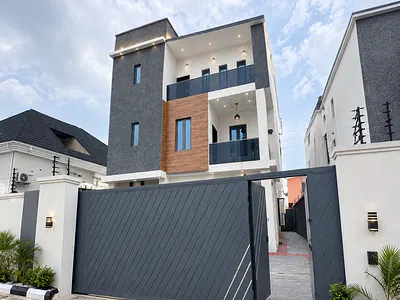 Newly Built 5-Bedroom Fully Detached Duplex with BQ, Gatehouse & Study — Magodo, Lagos