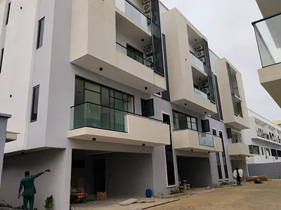 Brand New Fully Serviced 4 Bedroom Terrace with BQ — Lekki, Lagos
