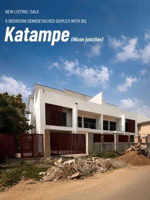 Located in the Highly Desirable Katampe Area by Nicon Junction, This L