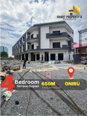 4 Bedii 650million Oniru for Sales 4 Bedrooms Terrace Duplex Pri