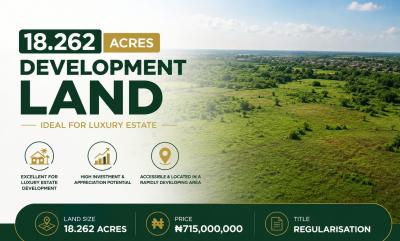 Prime 18.262 Acres Development Land -- Ideal for Luxury Estate