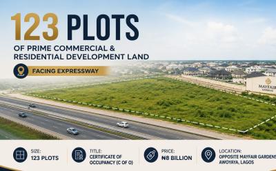 123 Plots of Prime Commercial & Residential Development Land