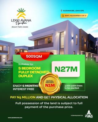 High-End Land Investment in a Fully Functional Resort Estate with C.of