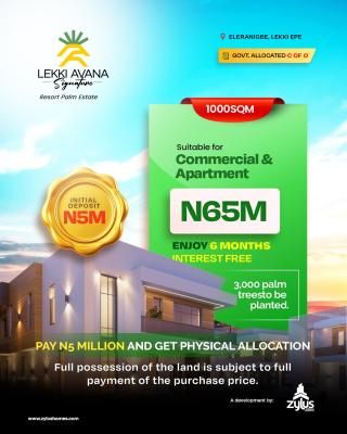 High-End Land Investment in a Fully Functional Resort Estate with C.of